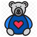 Teddy Bear Bear Doll Icon