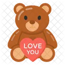 Teddy Bear Valentine Gift Teddy Bear Gift Icon