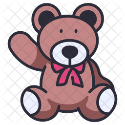 macho teddy bear clipart