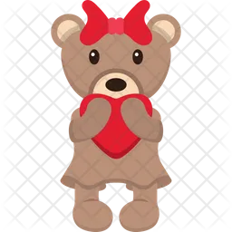 Teddy bear  Icon