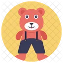 Teddy Stuffed Toy Icon