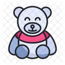 Valentine Teddy Bear Icon