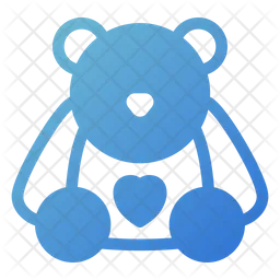 Teddy Bear  Icon