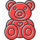 Teddy Bear Baby Bear Icon