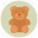 Teddy Bear Toy Baby Icon