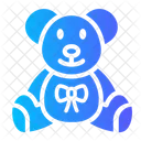 Teddy Bear Toy Puppet Icon