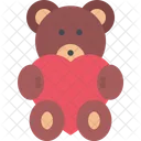 Teddy Bear Couple Icon