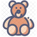 Teddy Bear Toy Icon