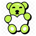 Teddy Bear Valentine Heart Icon