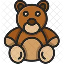Teddy Bear Toy Kid Icône