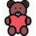 Teddy Bear Love Icon