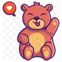 Teddy Chat Icon