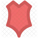 Teddy V Ausschnitt Sexy Symbol
