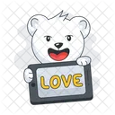 Teddy Love Love App Dating App Icon