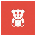 Teddybar Spielzeug Tier Icon