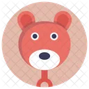 Teddy Plusch Spielzeug Icon