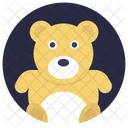 Teddy Plusch Spielzeug Icon