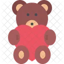 Teddy Bar Paar Symbol