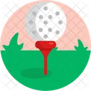 Golf Campo Golf Icono