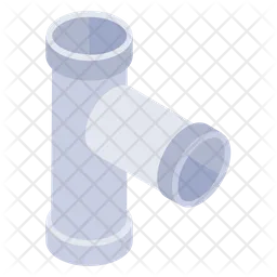 Tee Pipe  Icon