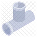 Tee Pipe  Icon