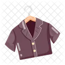 Half Sleeves Tee Shirt Summer Clothing Icon