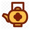 Teekanne Wasserkocher Cny Symbol