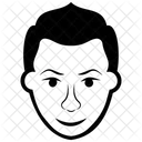 Teenage Avatar Boy Face Male Icon