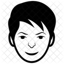 Teenage Avatar Boy Face Male Icon