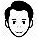 Teenage Avatar Boy Face Male Icon