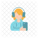 Teenage Girl Girl Kid Icon