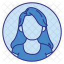 Teenage Girl  Icon