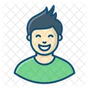 Man Human Teenager Icon