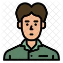 Teenager Man User Icon