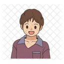 Young Child Boy Icon