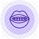 Teeth Line Icon Icon