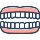 이 이빨 씹다 치주 덴탈케어 뿌리 치통 미소 교정 저작물 충치 아이콘