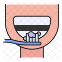 Teeth Brush Oral Care Icon
