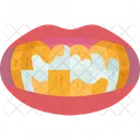 Teeth Stain Plaque Icon