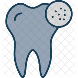 Teeth bacteria  Icon