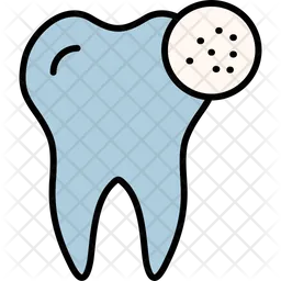 Teeth bacteria  Icon