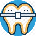 Dental Braces Improvement Icon