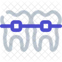 Teeth Bracket  Icon