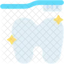 Teeth Brush Teeth Toothpaste Icon