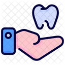 Hand Tooth Molar Icon