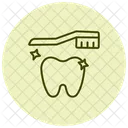Teeth Clean Teeth Brushing Icon