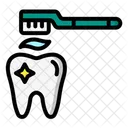 Teeth Cleaning Brush Teeth Teeth Brush Icon