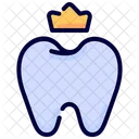 Crown Stomatology Tooth Icon