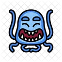 Teeth Cute Monster Icon