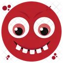 Teeth Spacing Emoticon Teeth Out Emoji Emoticon Icon